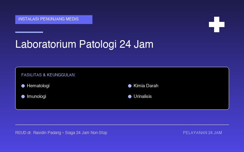 Laboratorium Patologi Klinik 24 Jam